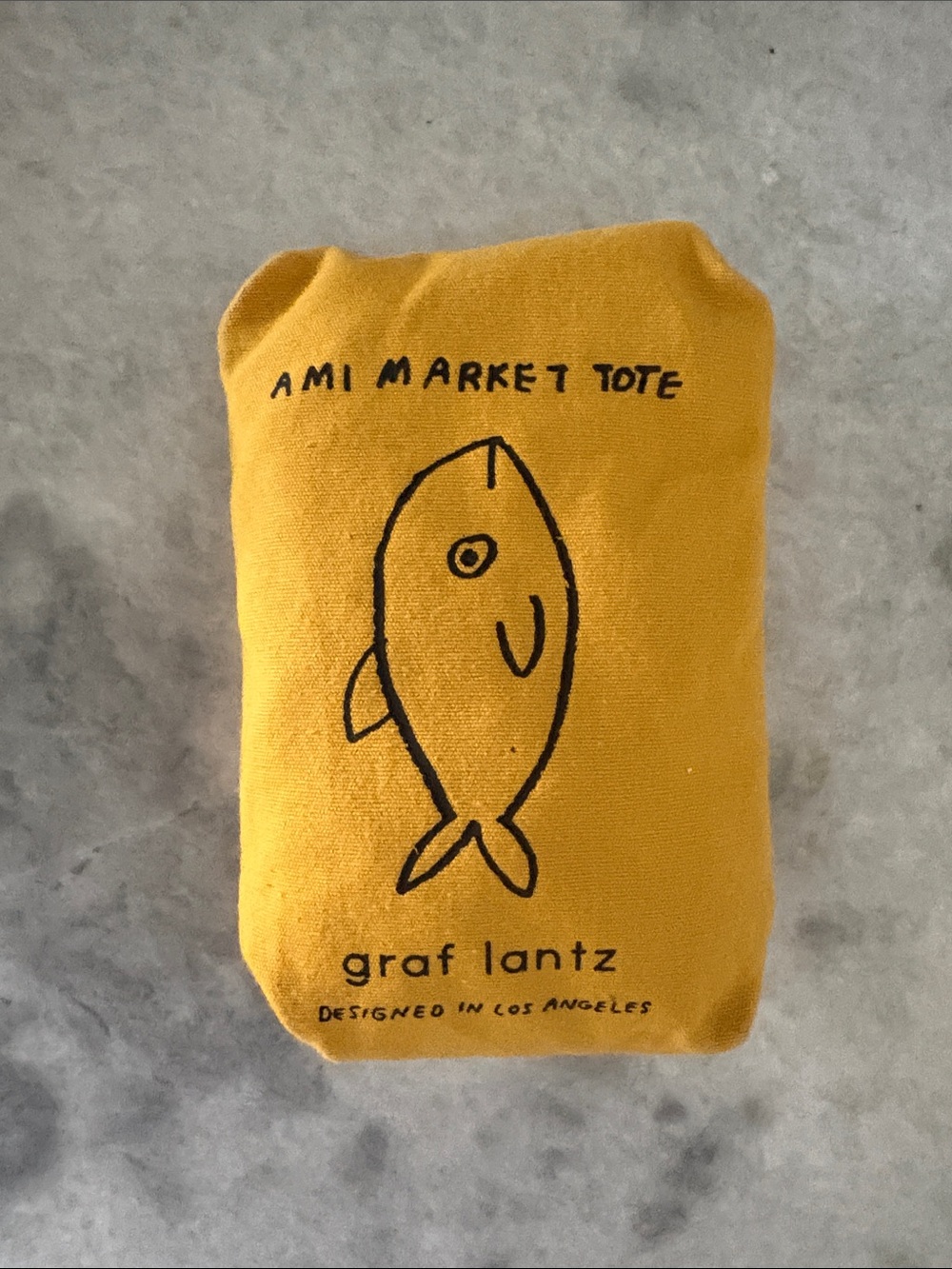 Ami Market Tote - Mustard